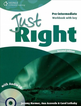 Just Right English Pre-Intermediate Workbook With Key and CD купить