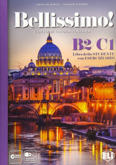 Bellissimo! : B2-C1 Libro + eserciziario + CD audio купить