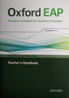 Oxford EAP Advanced/C1 Teacher's Book, DVD and Audio CD Pack купить