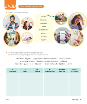 NUOVO Vocabolario Visuale + Tracce audio, QR code купить