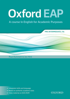 Oxford EAP Pre-Intermediate/B1 Student's Book and DVD-ROM Pack купить