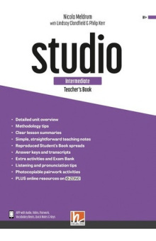 STUDIO Intremediate Teacher's Book + e-zone купить