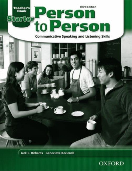 Person to Person Third Edition Starter Teacher's Book купить