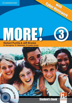 More! Level 3 Student's Book with interactive CD-ROM with Cyber Homework купить