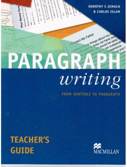 Paragraph Writing Teachers Guide купить