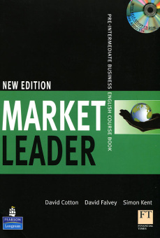 New Market Leader Pre-Intermediate Coursebook with Multi-Rom and Audio CD купить