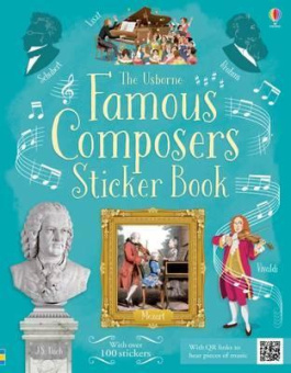 Famous Composers Sticker Book купить